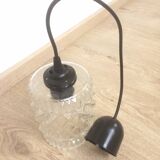 Chiseled glass suspension