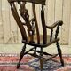 1950s English ash armchair