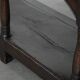 Table d'appoint/commode anglaise ancienne du XVIIIe siècle en chêne