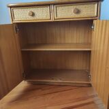 Rattan buffet