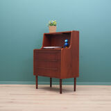 Teak Secretary, Danish design, 1970s, production: Denmark