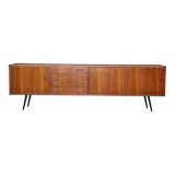 Enfilade design en teck par Musterring datant des années 1960