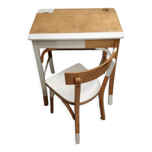 Ensemble bureau et chaise Baumann