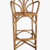High rattan stool