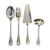 Christofle Malmaison serving cutlery, pie server, sauce