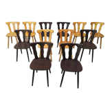 Set of 12 bistro chairs