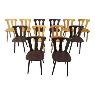 Set of 12 bistro chairs