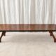 Don S. Shoemaker cocobolo parquet coffee table for Señal S.A., Mexico 1960s