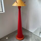 80s pop red floor lamp