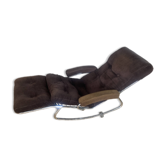 Ricking Chair Lama armchair, 70s
