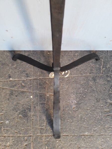 Lamppost wrought iron ep 1930/40 art deco