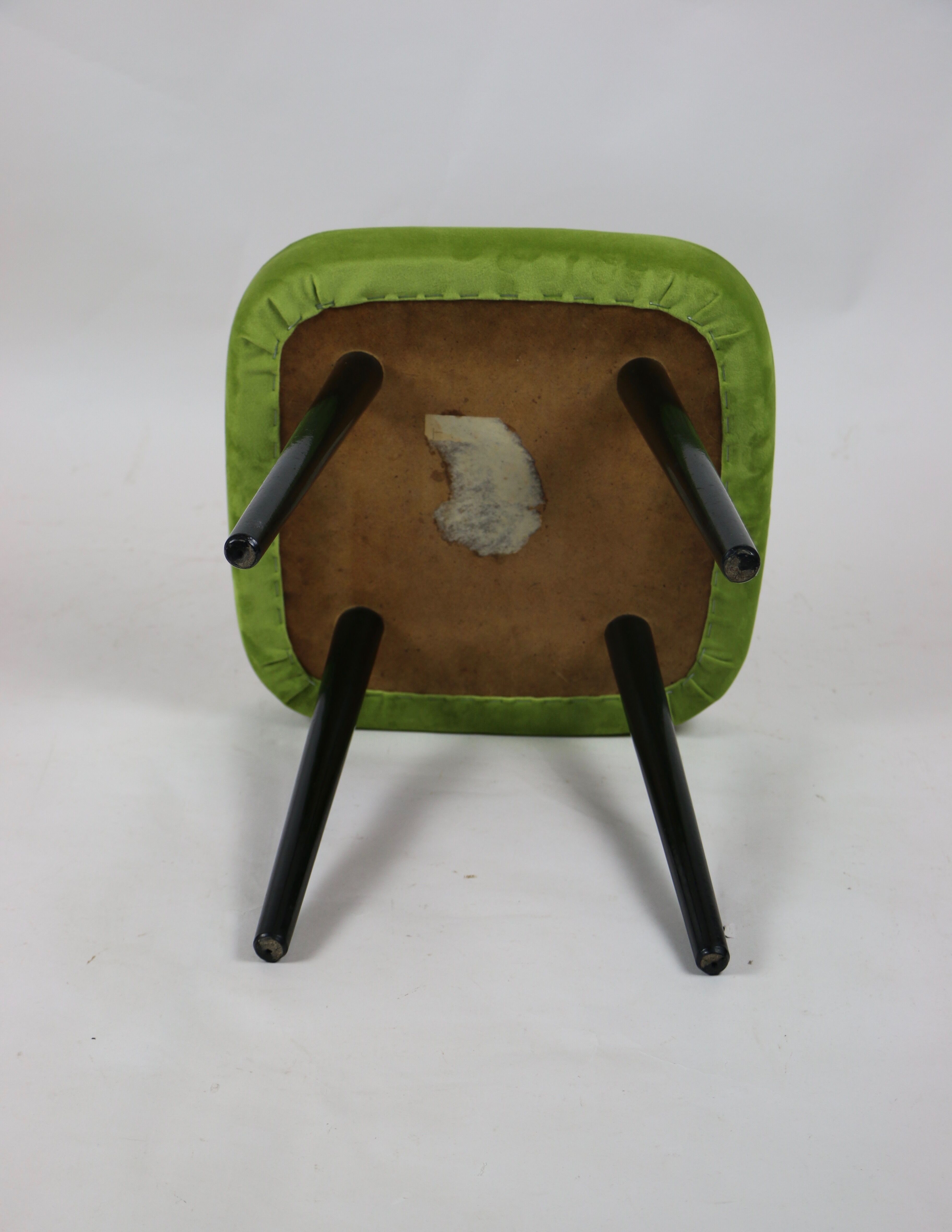 Vintage Green Stool, 1970s