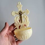 Christ stoup in celluloid