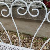 Banc de jardin ancien en fer