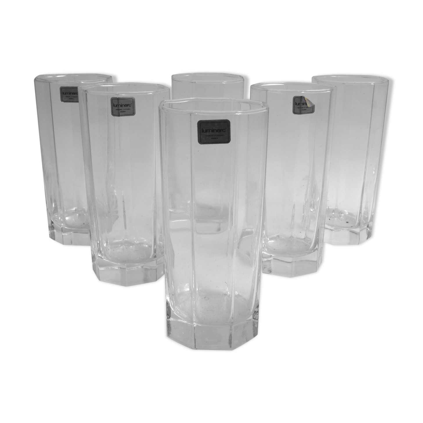 6 glasses water Luminarc Octime