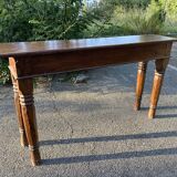 Old teak console
