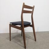 Six vintage Scandinavian chairs