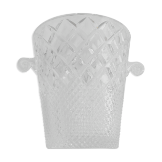 Seau champagne en cristal