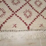 Ancien tapis berbére avec sceau