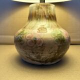 Lampe en céramique ancienne signée