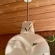 Italian Murano glass chandelier, vintage pendant light, from the 60s