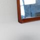 Modern Swedish mirror in mahogany from the 1940s.