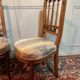 Paire De Chaises De Style Louis XVI En Noyer.
