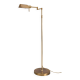 Herda Brass swing arm floor lamp 1980s