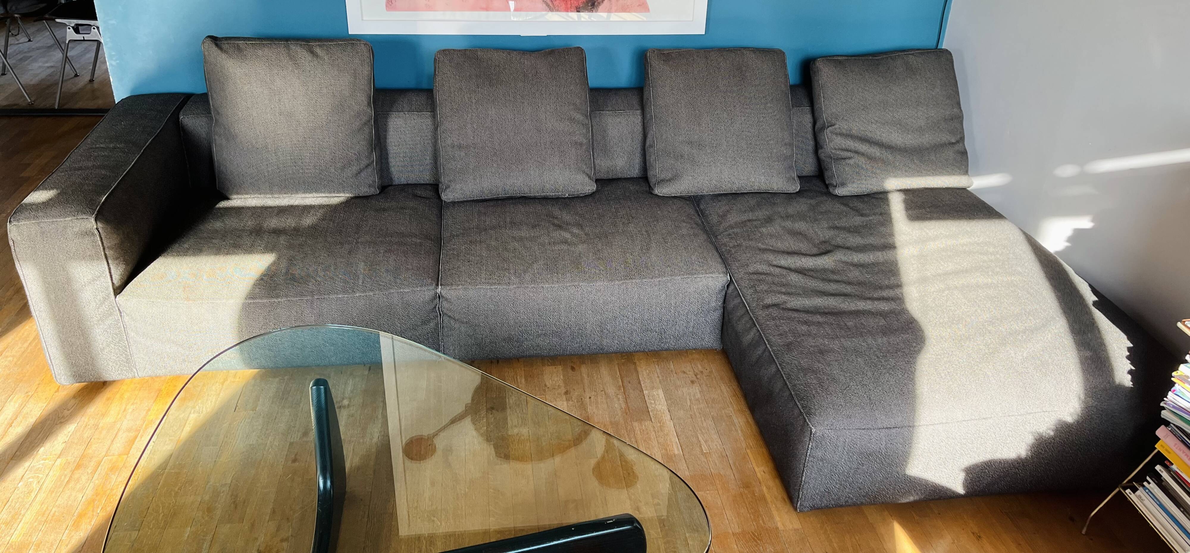 Nils Ligne Roset sofa and chaise longue