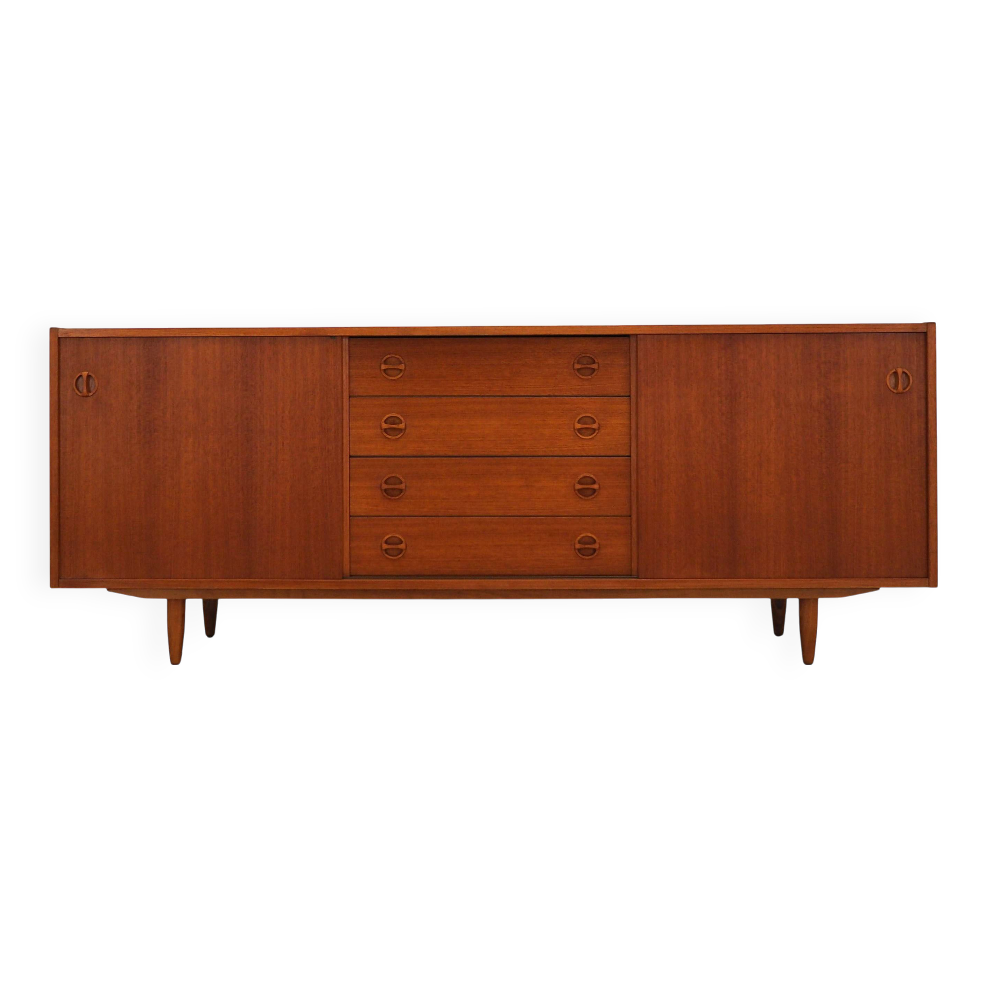 Teak sideboard, Danish design, 1970s, production: Denmark