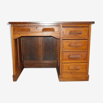 Bureau des années 40-50 en chêne