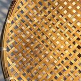 Bamboo wall light