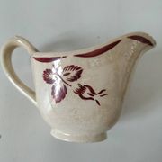 Old ironstone sauce boat