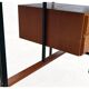 Modernist office design 60s - wood and metal