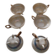 Antique pearlescent porcelain cups