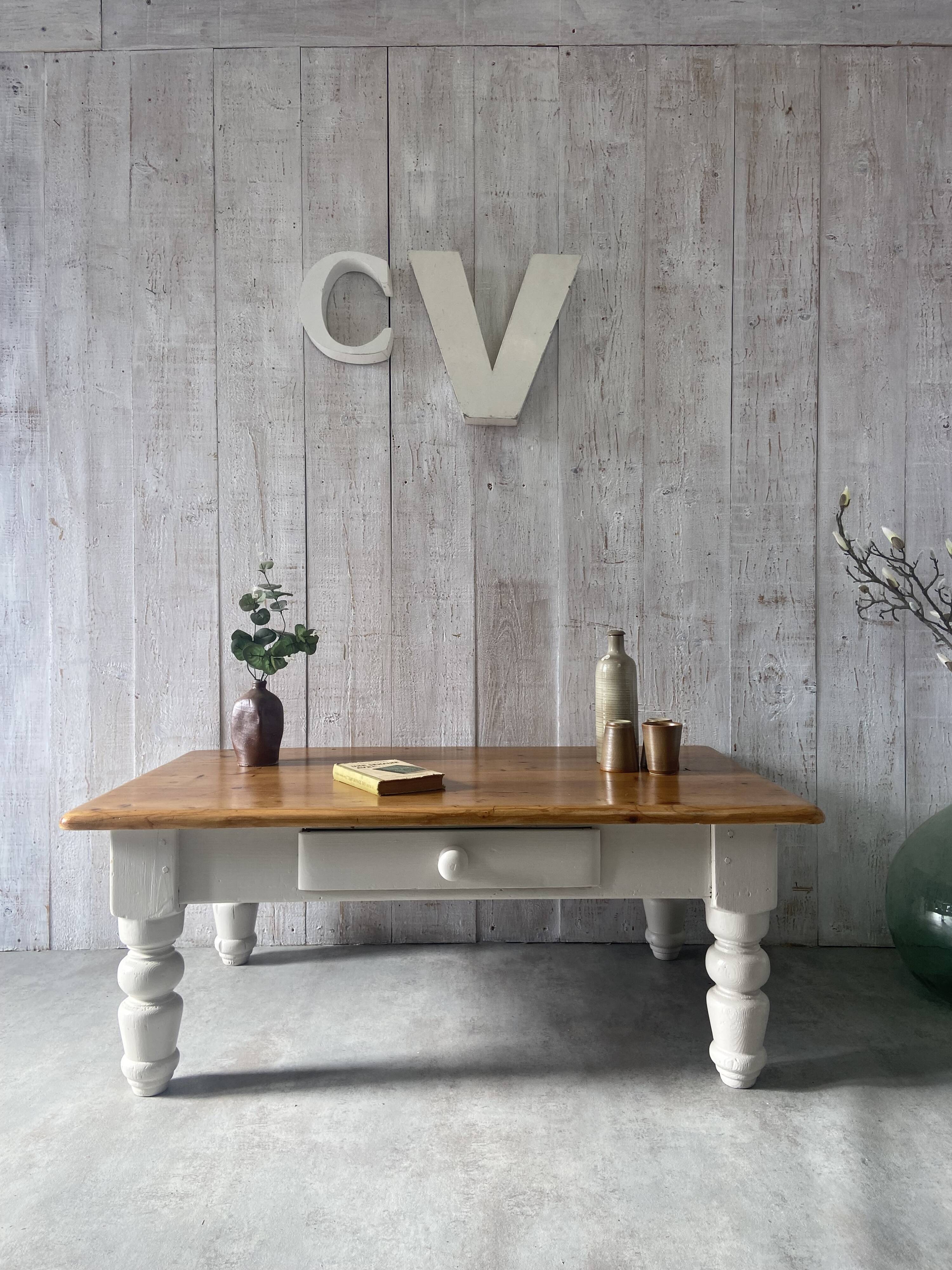 Farmhouse coffee table