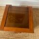 Table de chevet en orme vintage