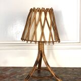 Louis sognot rattan table lamp
