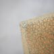 Pair of vintage armchairs in oak and embossed fabric, with old republished certificate of authenticity
