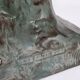 Bust of Beethoven after Cipriani in patinated plaster to resemble bronze, 27 cm