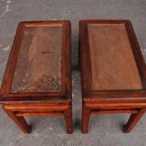 Pair of Chinese regional time stool XIX