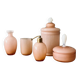 Old opaline toiletries