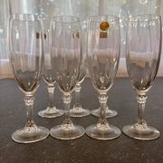 Flûtes en cristal