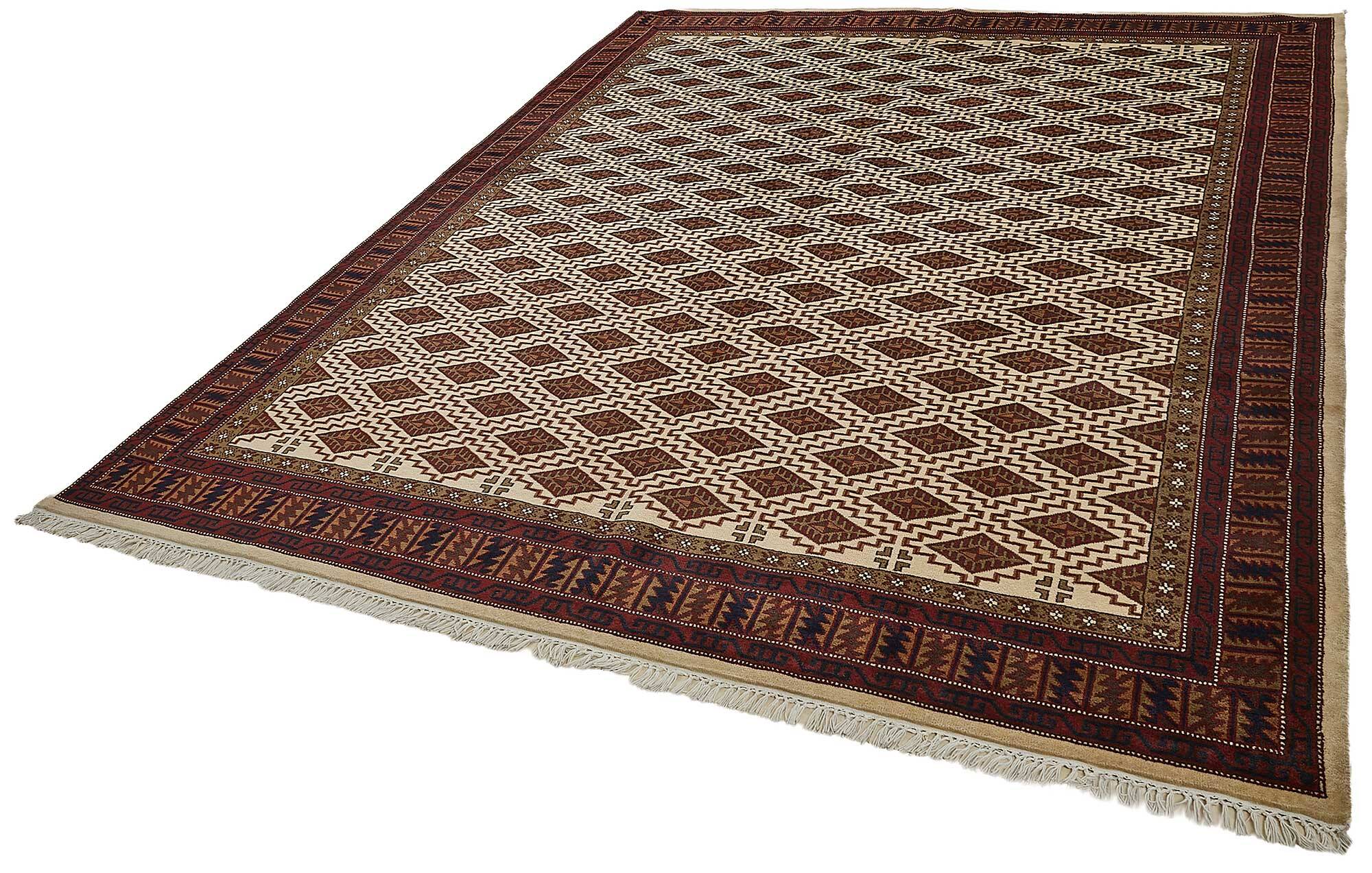 Turkish Handknotted Wool Oushak Rug 246 cm x 317 cm