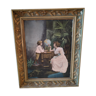 Tableau ancien shabby
