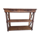 Nineteenth century walnut console