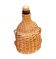 1940s Bottle Woven natural wicker