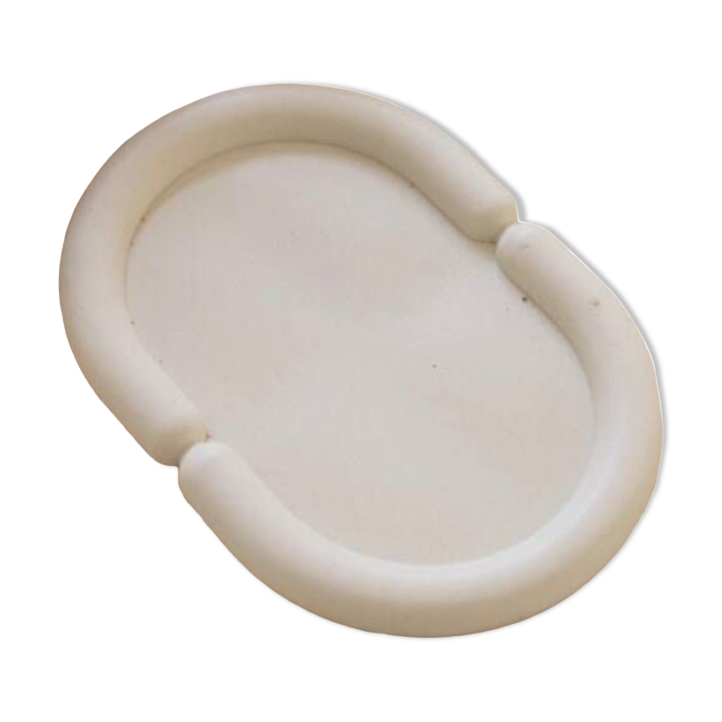 Jesmonite pocket empty oval shape