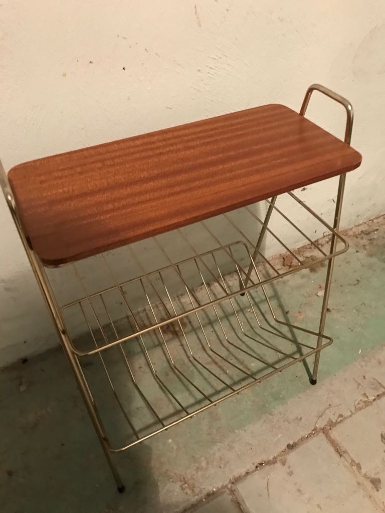 Vintage magazine rack