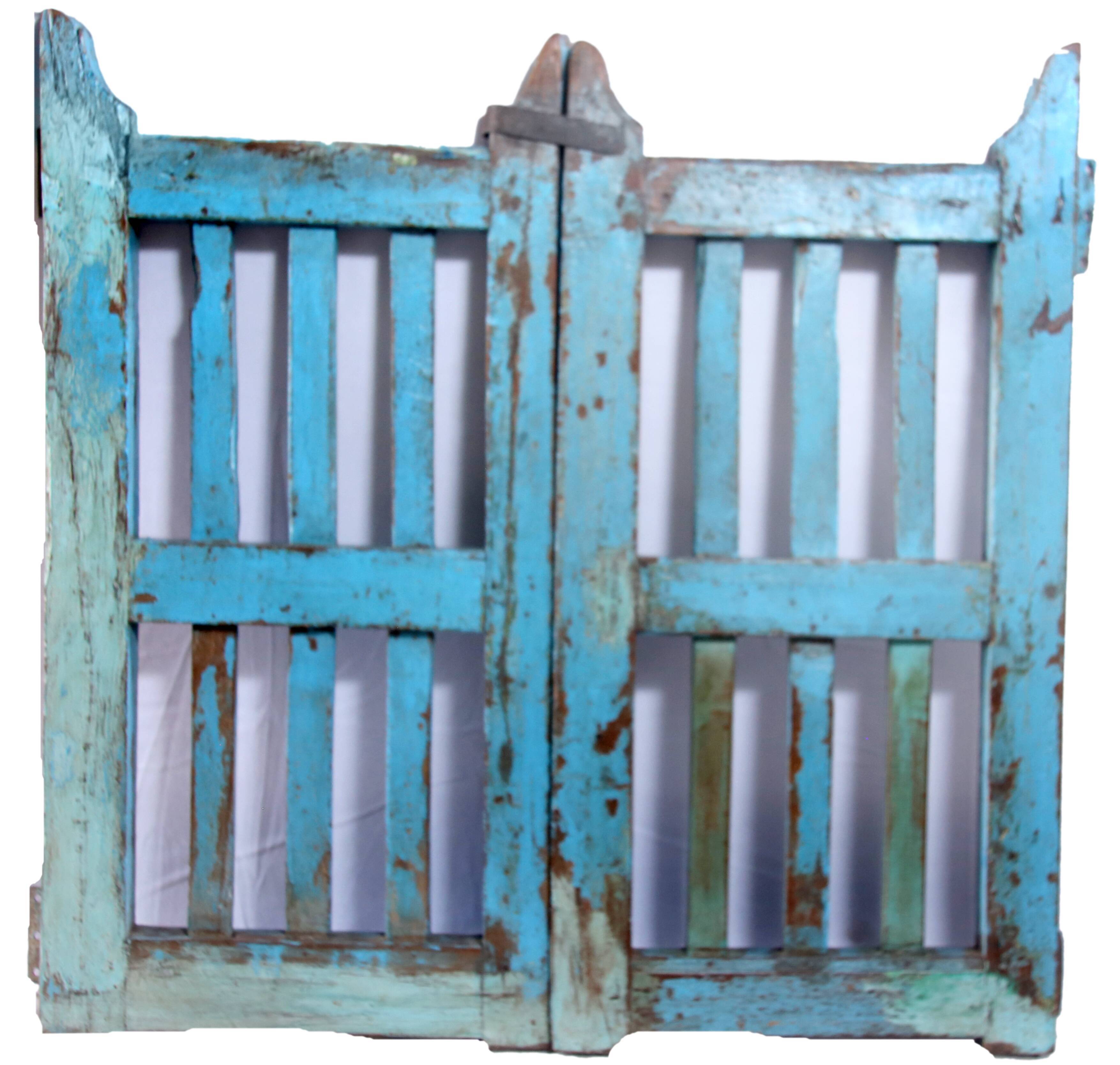 Ancient Burmese teak port